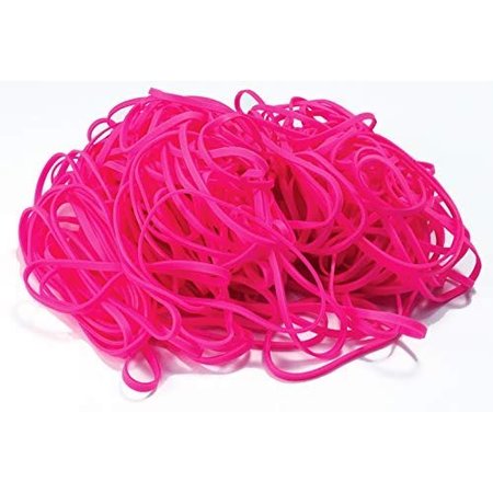 BETTER OFFICE PRODUCTS Rubber Bands, by , Size 33, 200/Bag, Hot Pink, 200PK 33905